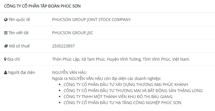 Hậu Pháo đại diện pháp nhân