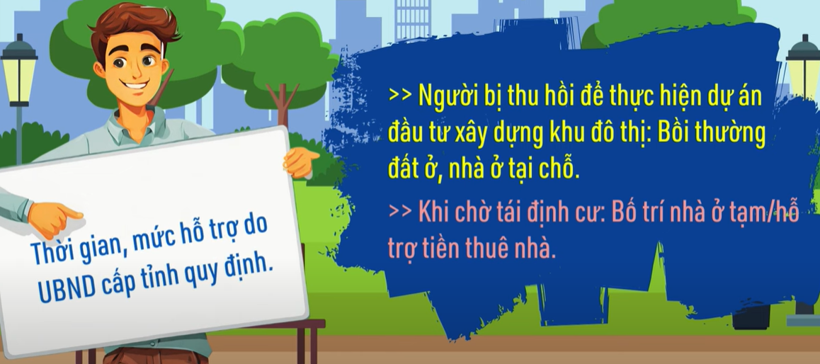 Thời gian, mức hỗ trợ khi người dân bị thu hồi đất - Ảnh minh họa Internet