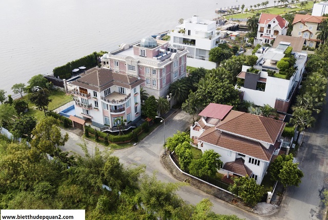 Các ngôi biệt thự tại Thảo Điền - ẢNh Internet