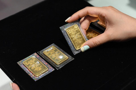 Giá vàng tụt dốc - Ảnh minh hoạ