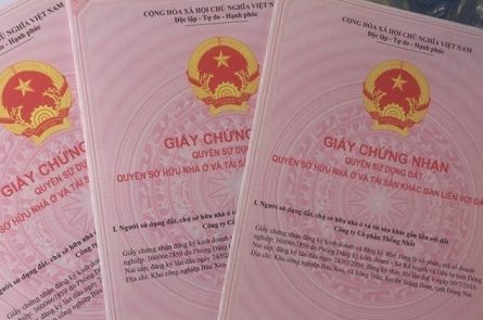Giấy chứng nhận quyền sử dụng đất (sổ đỏ) - Ảnh minh hoạ