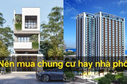So sánh nhà phố và chung cư cái nào đáng mua