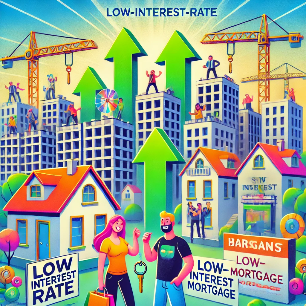 Lãi suất thấp ảnh hưởng đến thị trường bất động sản