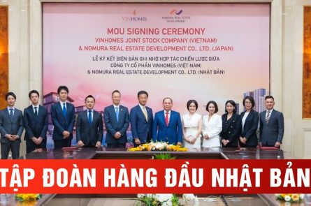 sự hợp tác giữa Vinhomes và tập đoàn Nhật Bản